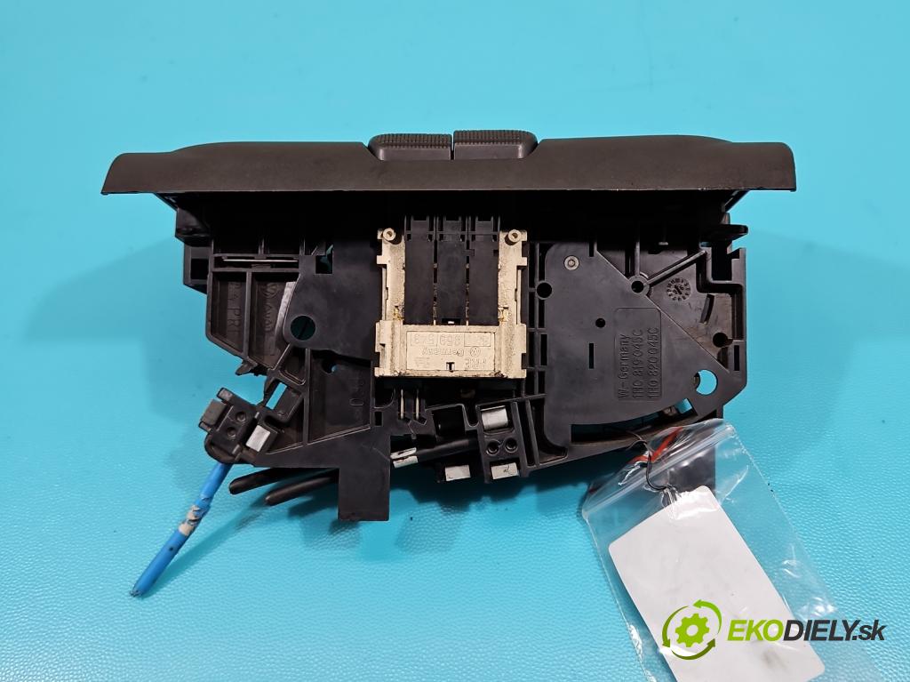 Vw Passat B4 1993-1997 1.6 8V 101 HP manual 74 kW 1595 cm3 5- panel kúrenia 1H0819045C