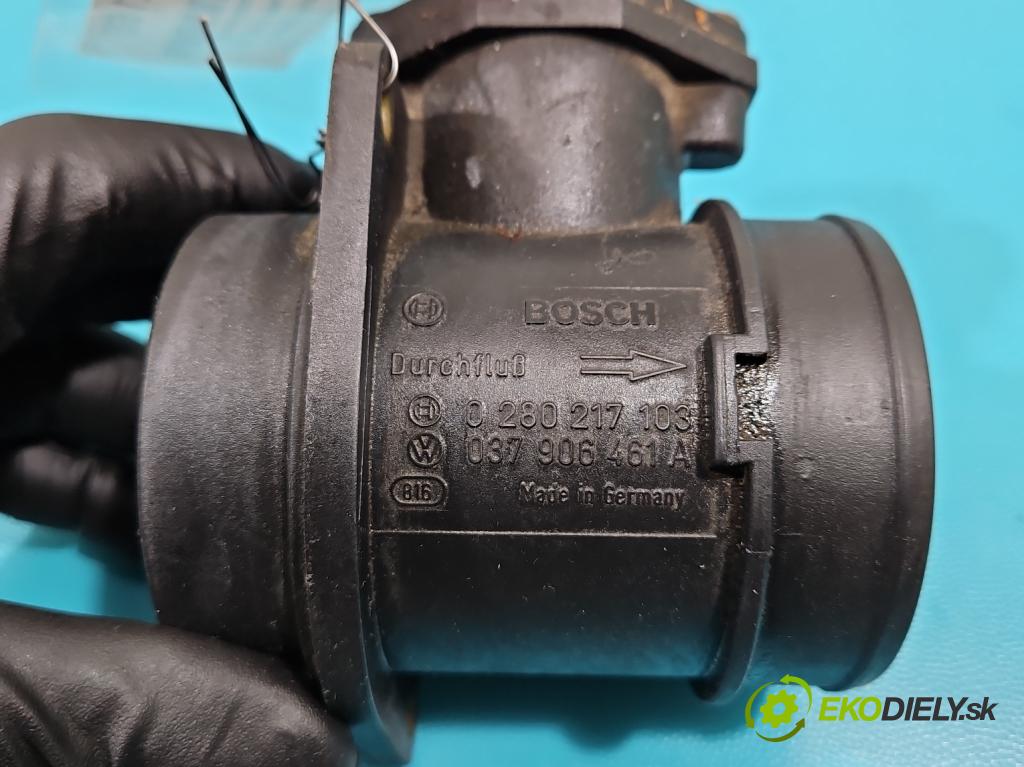 Vw Passat B4 1993-1997 1.6 8V 101 HP manual 74 kW 1595 cm3 5- průtokoměr: 0280217103 (Váhy vzduchu)