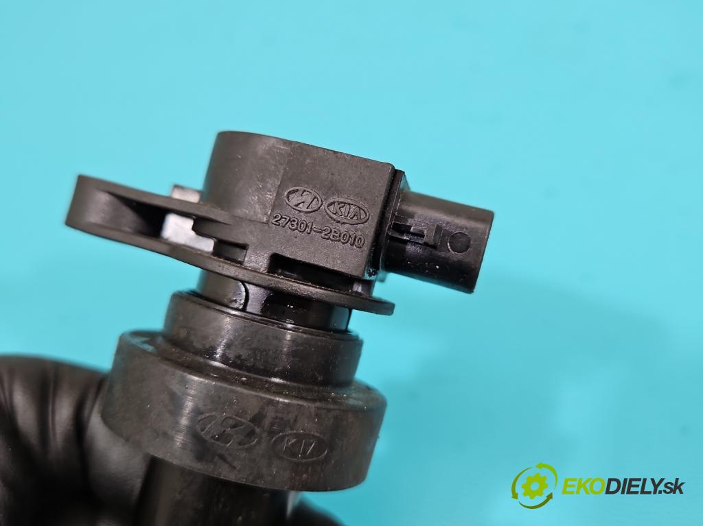 Hyundai I30 I 2007-2012 1.4 16v (G4FA) 109 HP manual 80,2 kW 1396 cm3 5- cievka zapaľovacia 27301-2B010 (Zapaľovacie cievky, moduly)