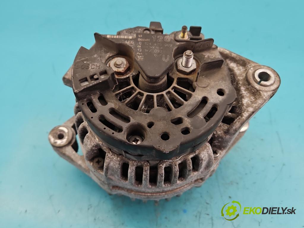 Opel Meriva A 2002-2010 1.6 16v 101 HP manual 74 kW 1598 cm3 5- Alternator 0124425009 (Alternátory)