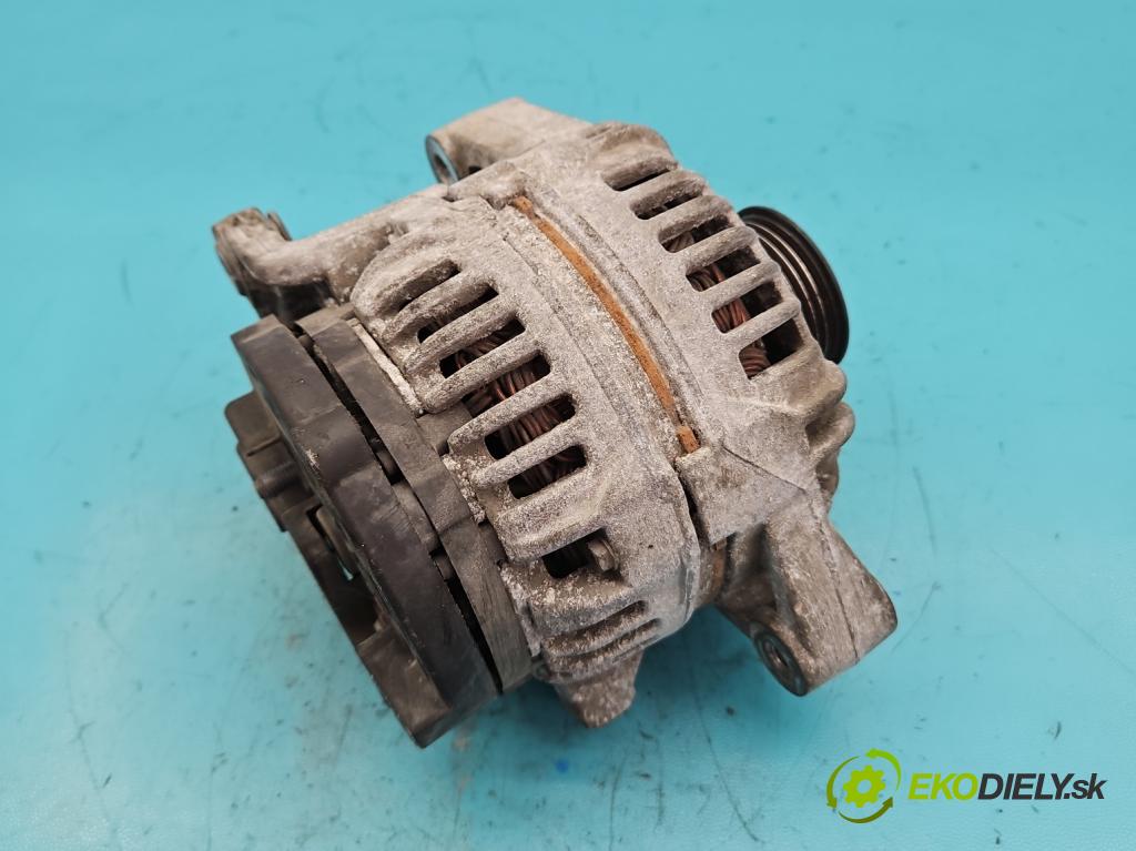 Opel Meriva A 2002-2010 1.6 16v 101 HP manual 74 kW 1598 cm3 5- Alternator 0124425009 (Alternátory)