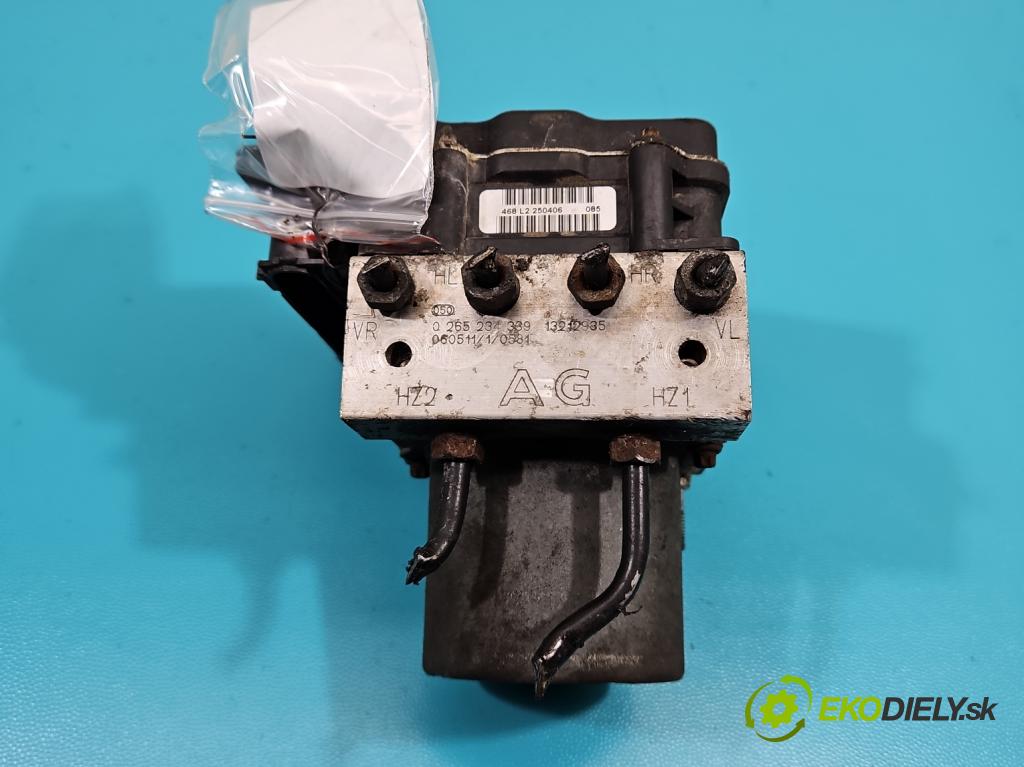 Opel Meriva A 2002-2010 1.8 16V 125 HP manual 92 kW 1796 cm3 5- čerpadlo abs 0265234339 (Pumpy ABS)