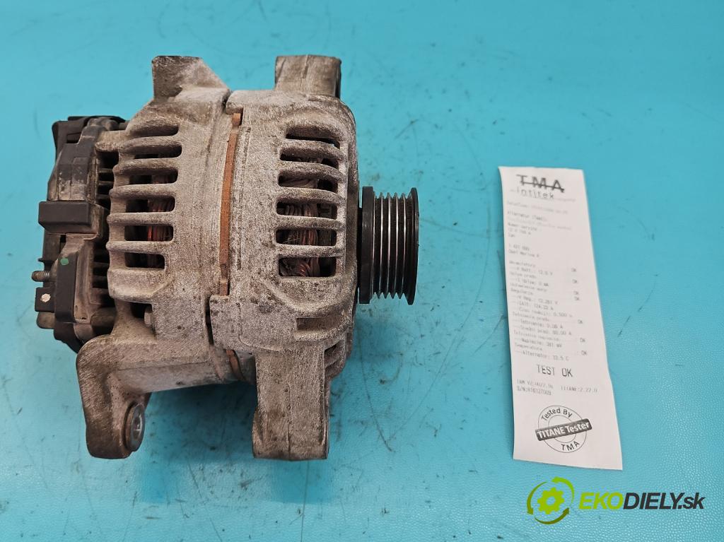 Opel Meriva A 2002-2010 1.8 16V 125 HP manual 92 kW 1796 cm3 5- Alternator 0124425022 (Alternátory)