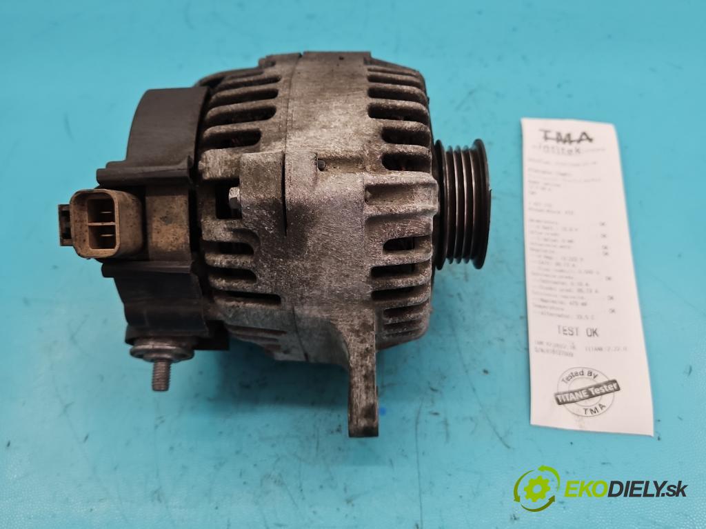Nissan Micra K12 2003-2010 1.2 16v 80 HP manual 59 kW 1240 cm3 3- Alternator 23100AX600 (Alternátory)