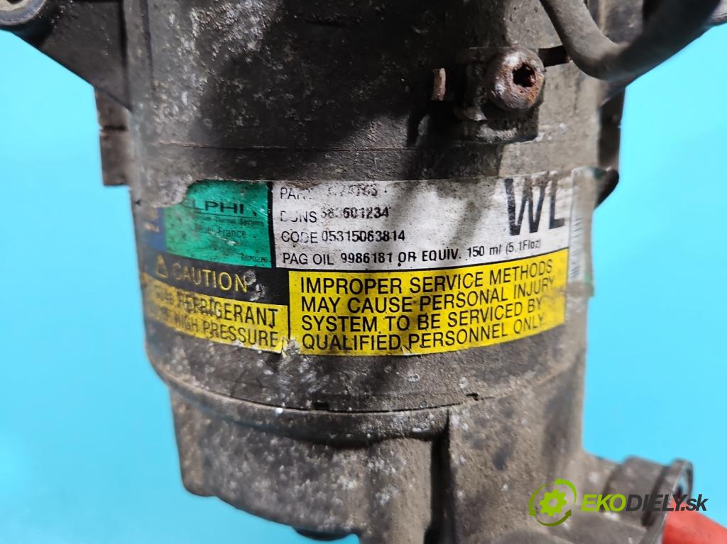 Opel Zafira B 2005-2014 2.2 16V 150 HP manual 110 kW 2198 cm3 5- Kompresor: klimatizácie  (Kompresory klimatizácie)