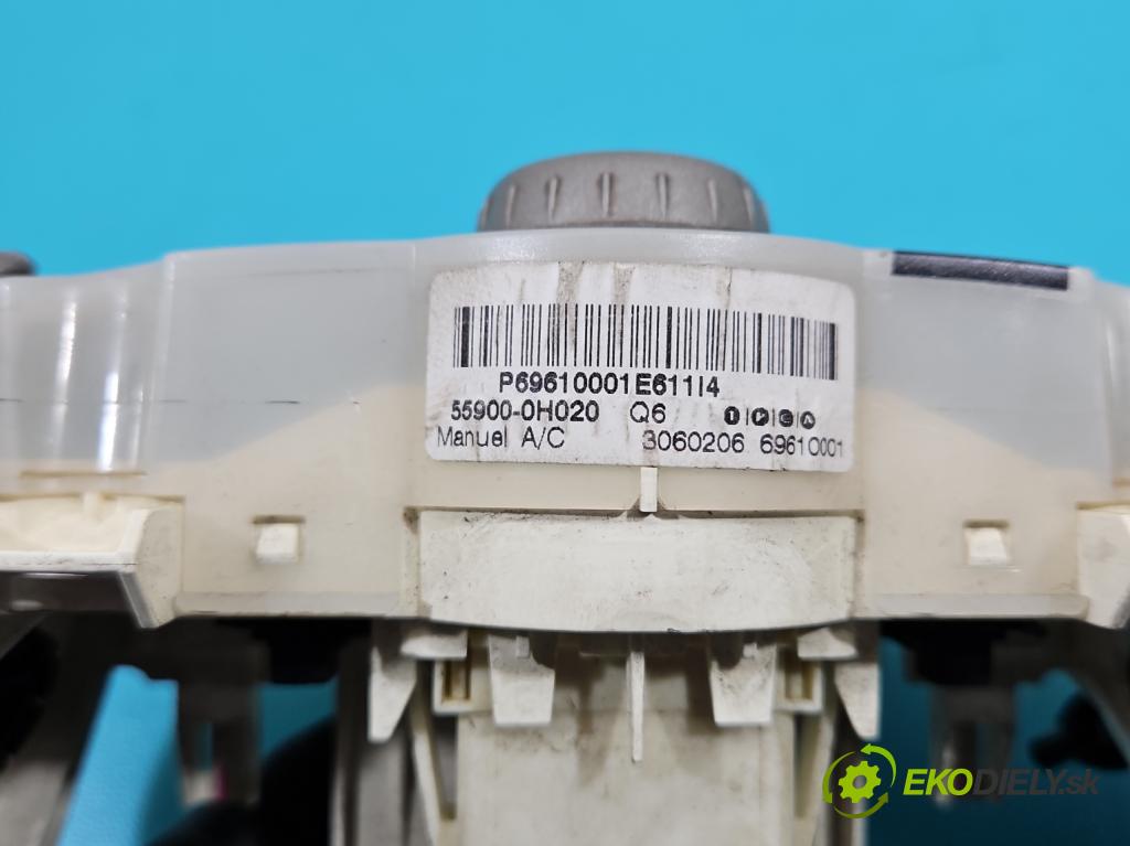 Toyota Aygo 2005-2014 1.0 vvti 68 HP automatic 50 kW 998 cm3 3- panel kúrenia 55900-0H020