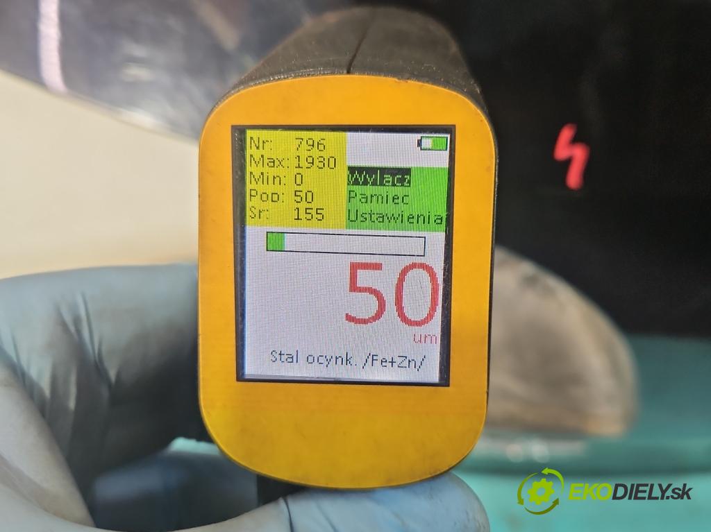 Vw Golf plus 2.0 tdi 110 hp manual 81 kW 1968 cm3 5- zadní kufrové dveře (Zadní kapoty)