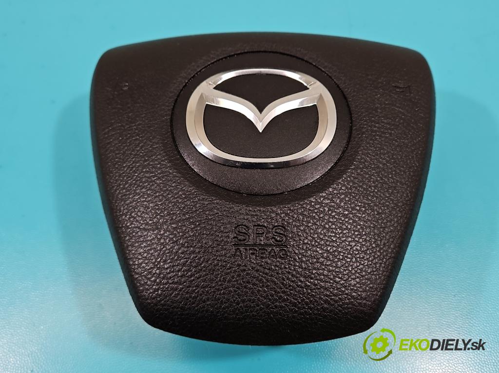 Mazda 6 II GH 2007-2012 2.0 CITD 140 HP manual 103 kW 1998 cm3 5- airbag vzduch: Řidiči: T93402A (Airbagy)