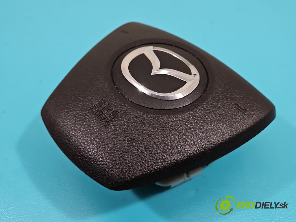Mazda 6 II GH 2007-2012 2.0 CITD 140 HP manual 103 kW 1998 cm3 5- airbag vzduch: Řidiči: T93402A (Airbagy)