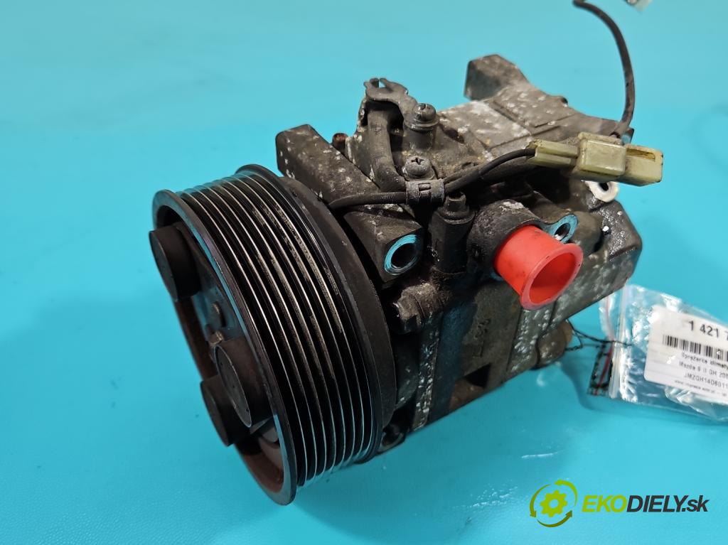 Mazda 6 II GH 2007-2012 2.0 CITD 140 HP manual 103 kW 1998 cm3 5- Kompresor: klimatizácie H12A0CA4JE (Kompresory klimatizácie)