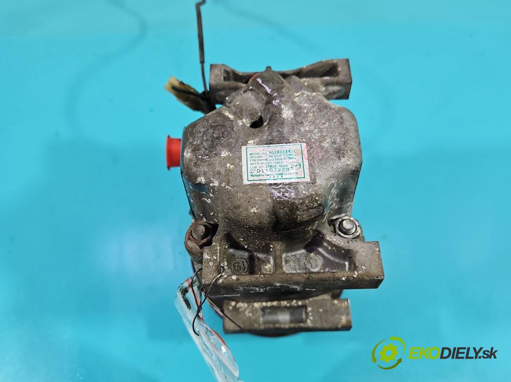 Mazda 6 II GH 2007-2012 2.0 CITD 140 HP manual 103 kW 1998 cm3 5- Kompresor: klimatizácie H12A0CA4JE (Kompresory klimatizácie)