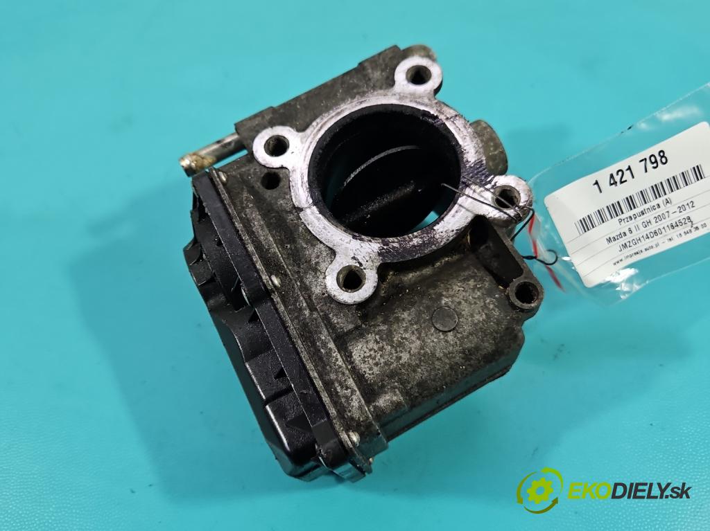 Mazda 6 II GH 2007-2012 2.0 CITD 140 HP manual 103 kW 1998 cm3 5- klapka RF7J (Škrtiace klapky)