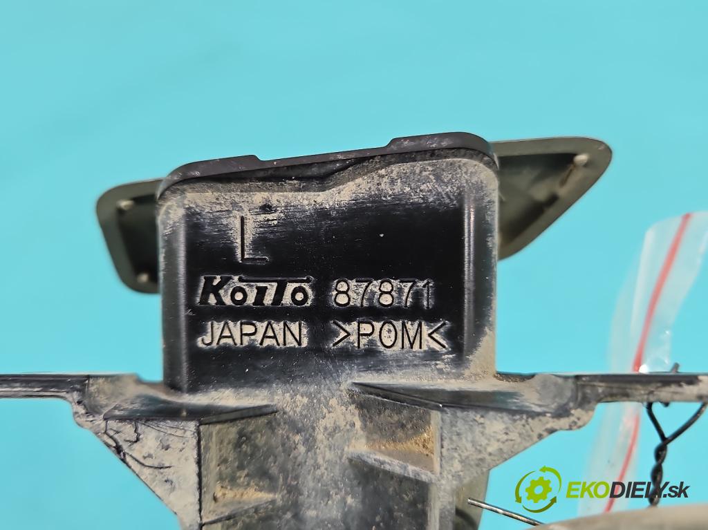 Mitsubishi Outlander II 2006-2013 2.0 DI-D 140 HP manual 103 kW 1968 cm3 5- ostrekovač reflektor: ľavý 87871 (Motorček ostrekovačov)