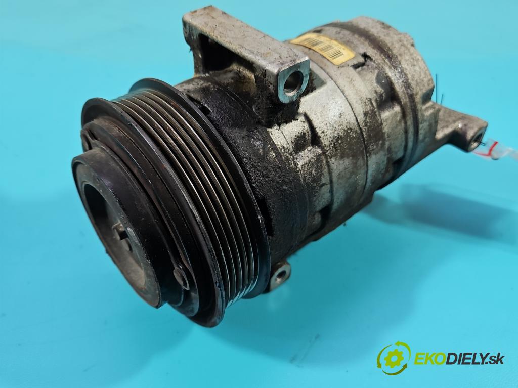 Chevrolet Cruze 1.6 16V 113 HP manual 83 kW 1598 cm3 4- Kompresor: klimatizácie 13250596 (Kompresory klimatizácie)