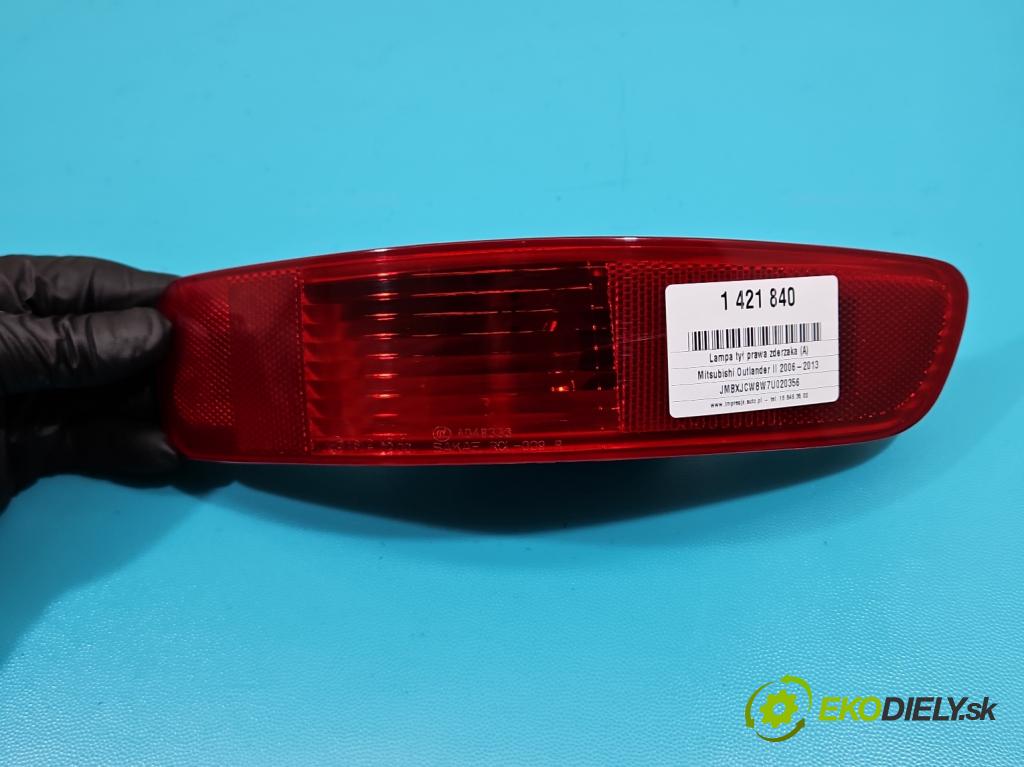 Mitsubishi Outlander II 2006-2013 2.0 DI-D 140 hp manual 103 kW 1968 cm3 5- Odraz: A043333