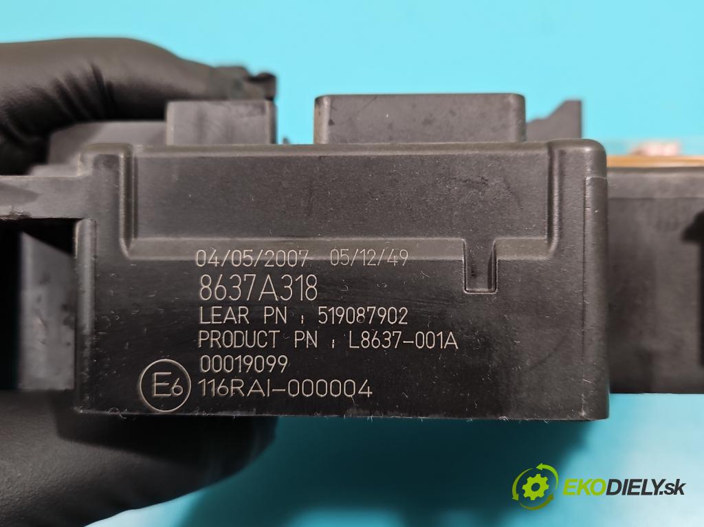 Mitsubishi Outlander II 2006-2013 2.0 DI-D 140 HP manual 103 kW 1968 cm3 5- riadiaca jednotka ostatné 8637A318