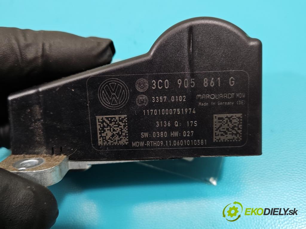 Vw Passat B6 2005-2010 1.9 TDI (BLS) 105 HP manual 77 kW 1896 cm3 5- Blokáda: řízení: 3C0905861G (Ostatné)