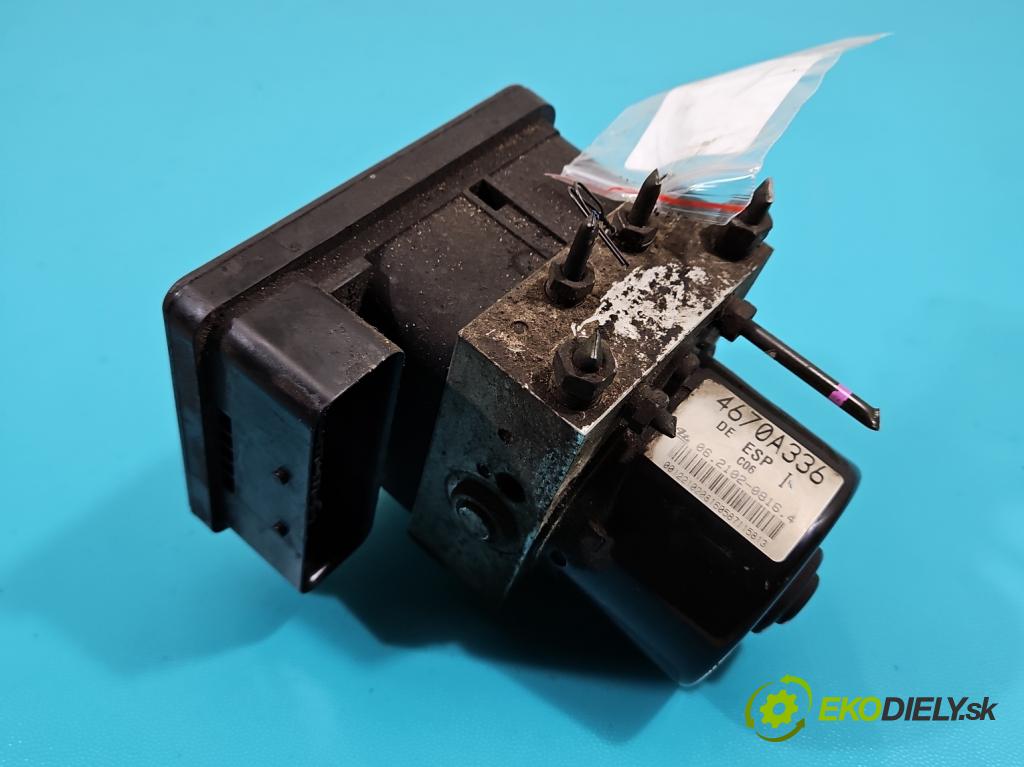 Mitsubishi Outlander II 2006-2013 2.0 DI-D 140 HP manual 103 kW 1968 cm3 5- čerpadlo abs 4670A336 (Pumpy ABS)