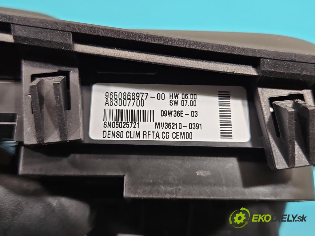 Citroen C4 Grand picasso I 2006-2013 2.0 HDi 136 HP automatic 100 kW 1997 cm3 5- panel kúrenia 9650868977