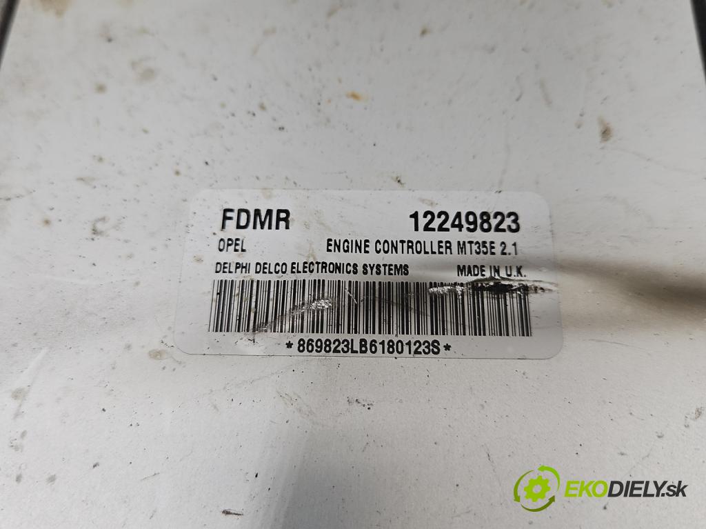 Opel Meriva A 2002-2010 1.6 16V (Z16XEP) 105 HP manual 77 kW 1598 cm3 5- riadiaca jednotka motora 12249823
