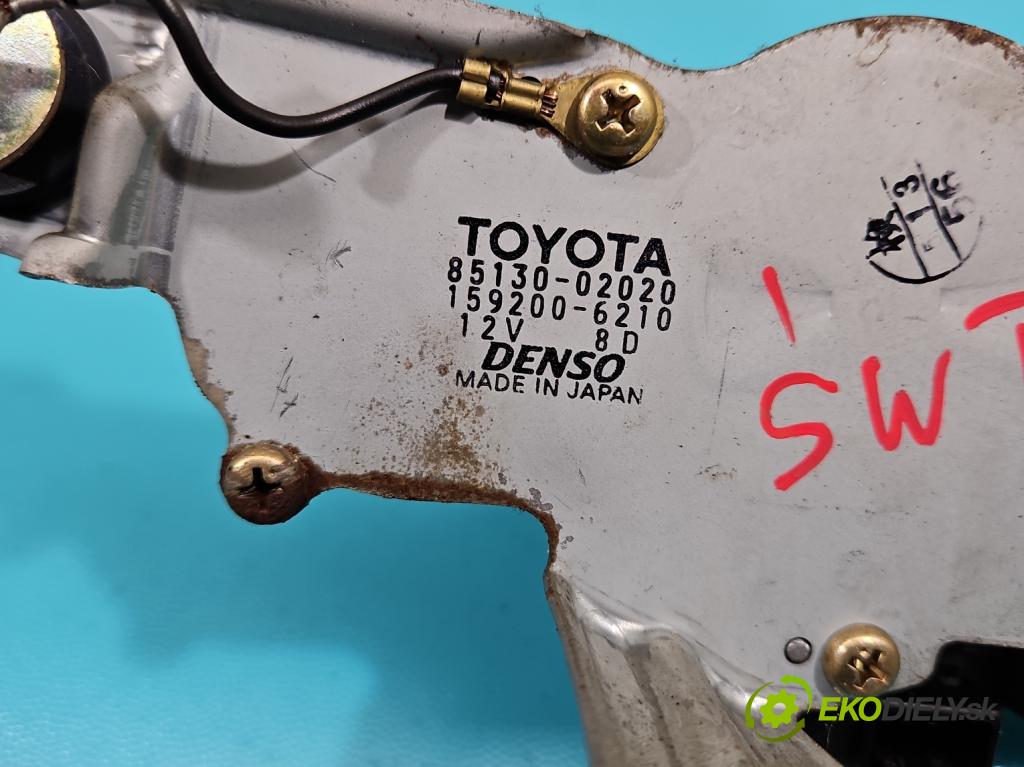 Toyota Corolla E12 2001-2009 1.6 16v vvt-i 110 hp manual 81 kW 1598 cm3 3- motor stěrače zadní 85130-02020