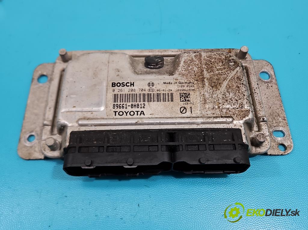 Toyota Aygo 2005-2014 1.0 vvti 68 HP automatic 50 kW 998 cm3 3- riadiaca jednotka motora 0261208704