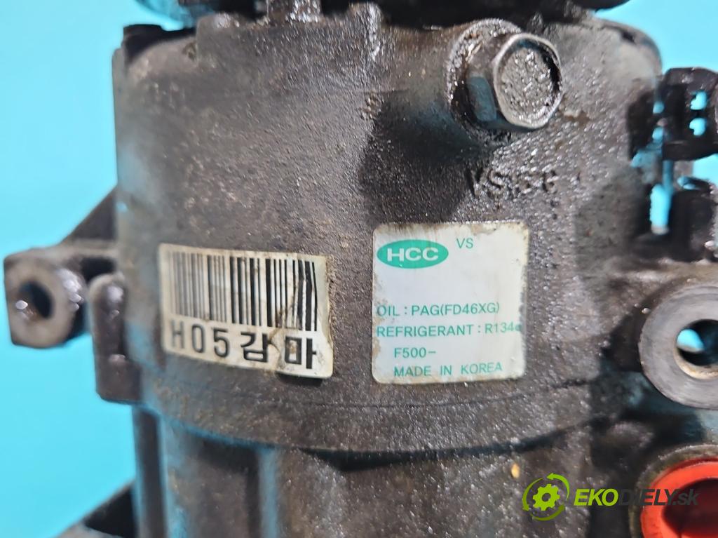 Hyundai I30 I 2007-2012 1.4 16v (G4FA) 109 HP manual 80,2 kW 1396 cm3 5- Kompresor: klimatizácie  (Kompresory klimatizácie)