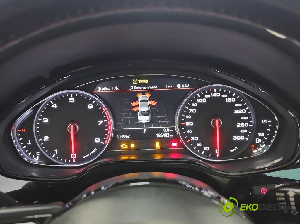Audi A8 D4 2009-2017 3.0 TFSI automatic 213 kW 2995 cm3 4- prístrojovka/ budíky 4H0920920G (Prístrojové dosky, displeje)