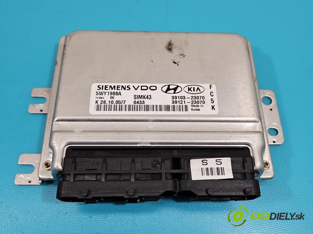 Kia Sportage II 2004-2010 2.0 16V 141 HP manual 104 kW 1975 cm3 5- riadiaca jednotka motora 39103-23070