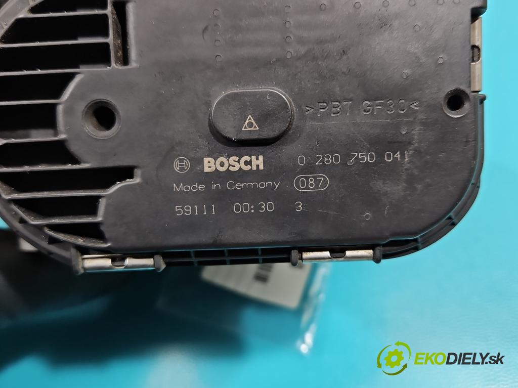 Peugeot 407 3.0 V6 manual 156 kW 2946 cm3 2- klapka 0280750041 (Škrtiace klapky)