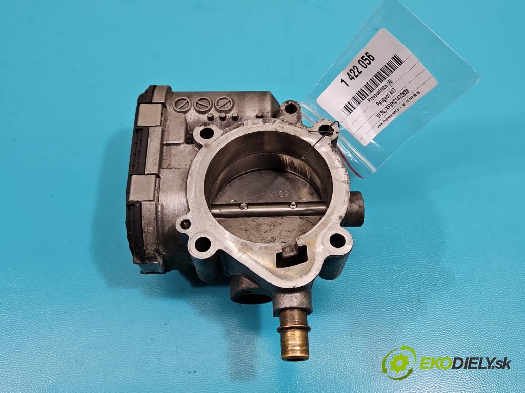 Peugeot 407 3.0 V6 manual 156 kW 2946 cm3 2- klapka 0280750041 (Škrtiace klapky)