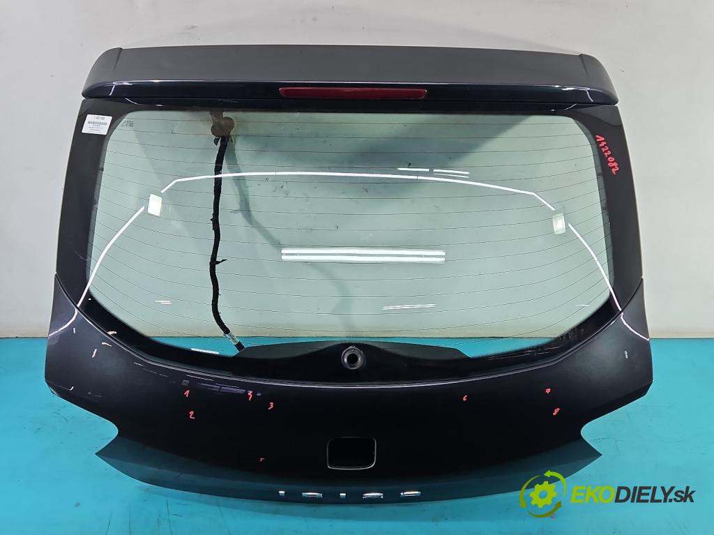 Seat Ibiza IV 6J 2008-2017 1.4 16v 86 hp manual 63 kW 1390 cm3 3- zadní kufrové dveře  (Zadní kapoty)