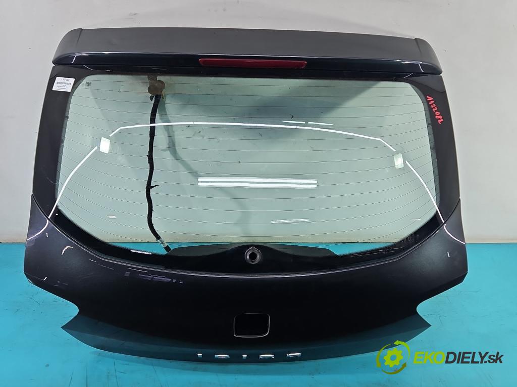 Seat Ibiza IV 6J 2008-2017 1.4 16v 86 hp manual 63 kW 1390 cm3 3- zadní kufrové dveře  (Zadní kapoty)