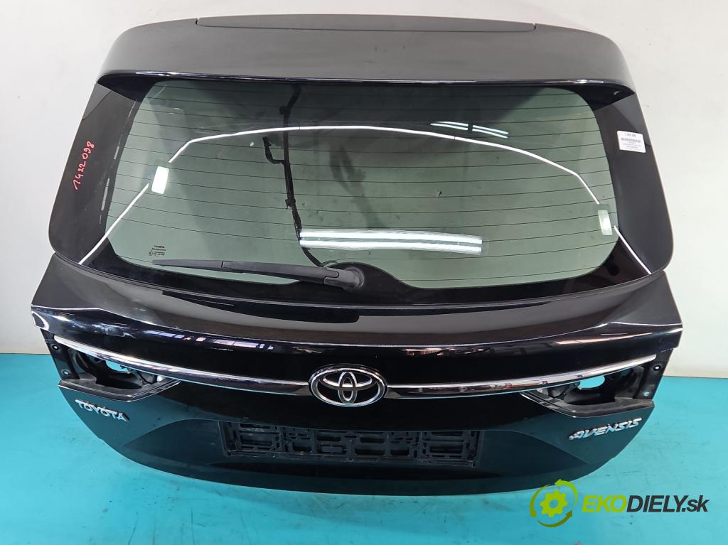 Toyota Avensis III T27 2009-2018 2.0 D4D 143 hp manual 105 kW 1995 cm3 5- zadní kufrové dveře  (Zadní kapoty)