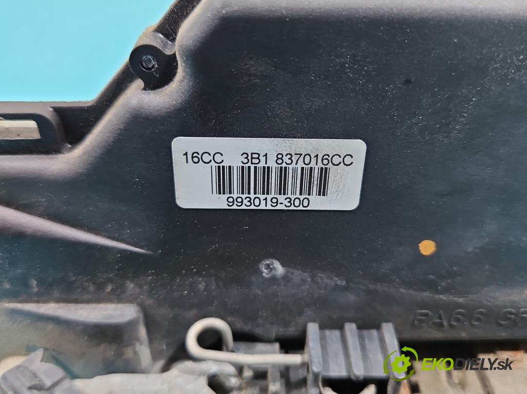 Vw Transporter T5 2003-2015 2.5 tdi 131 hp manual 96 kW 2461 cm3 5- zámek přední pravý 3B1837016CC