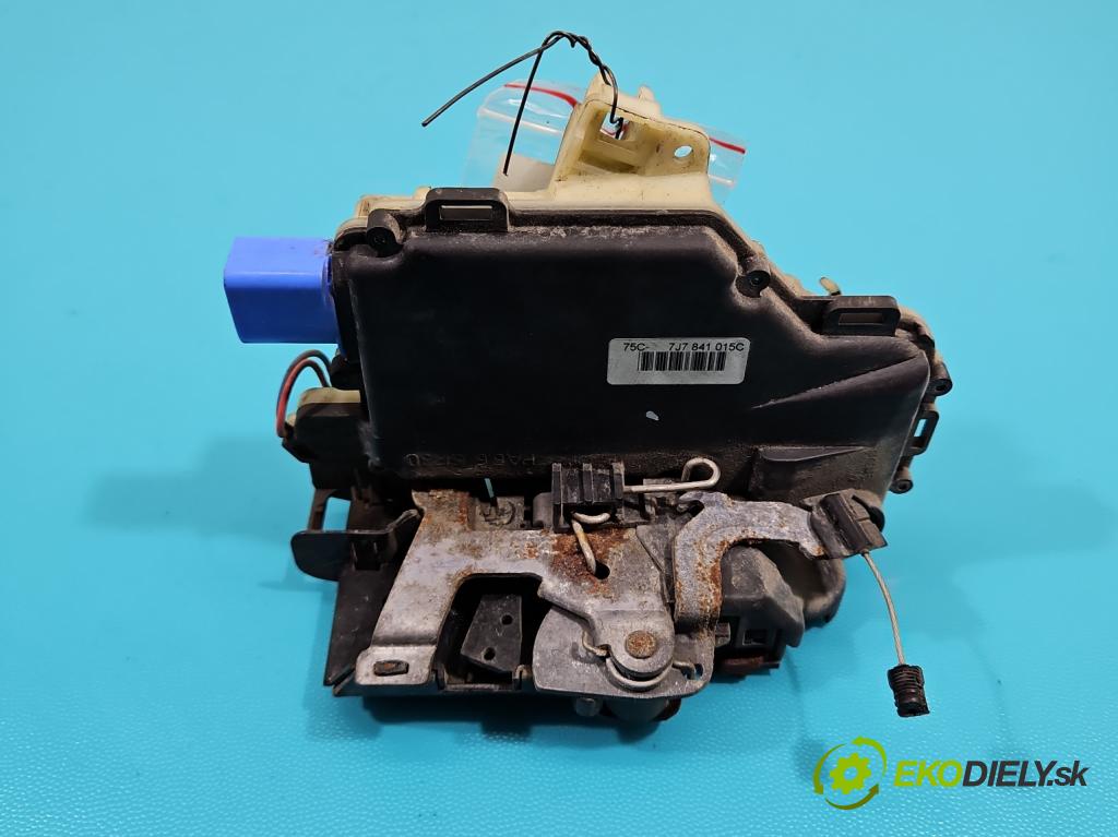 Vw Transporter T5 2003-2015 2.5 tdi 131 hp manual 96 kW 2461 cm3 5- zámek zadní levý 7J7841015C
