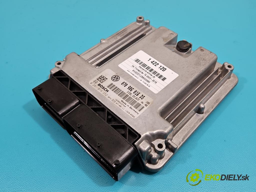 Vw Transporter T5 2003-2015 2.5 tdi 131 HP manual 96 kW 2461 cm3 5- riadiaca jednotka motora 070906016DS