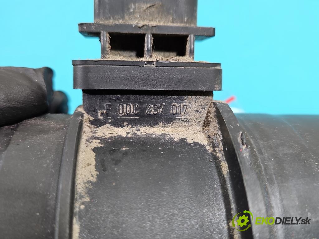 Vw Transporter T5 2003-2015 2.5 tdi 131 HP manual 96 kW 2461 cm3 5- průtokoměr: 0281002735 (Váhy vzduchu)