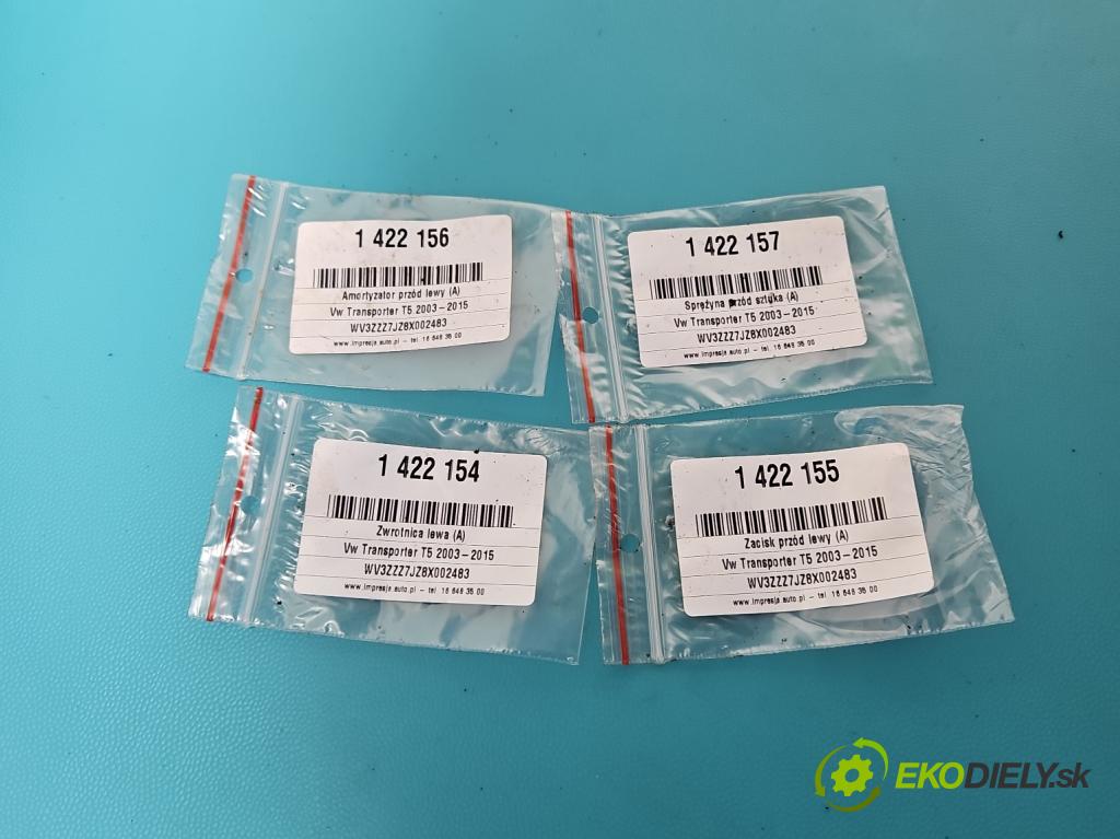 Vw Transporter T5 2003-2015 2.5 tdi 131 HP manual 96 kW 2461 cm3 5- náboj ľavé  (Náboje)