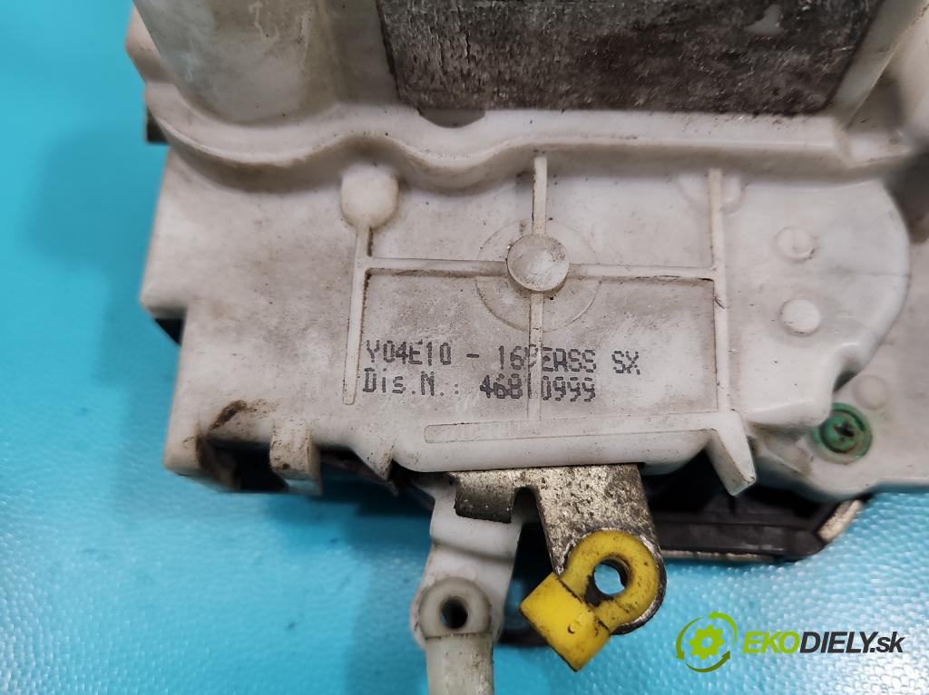 Fiat Panda II 2003-2012 1.1 54 hp manual 40 kW 1108 cm3 5- zámek přední levý 46810999