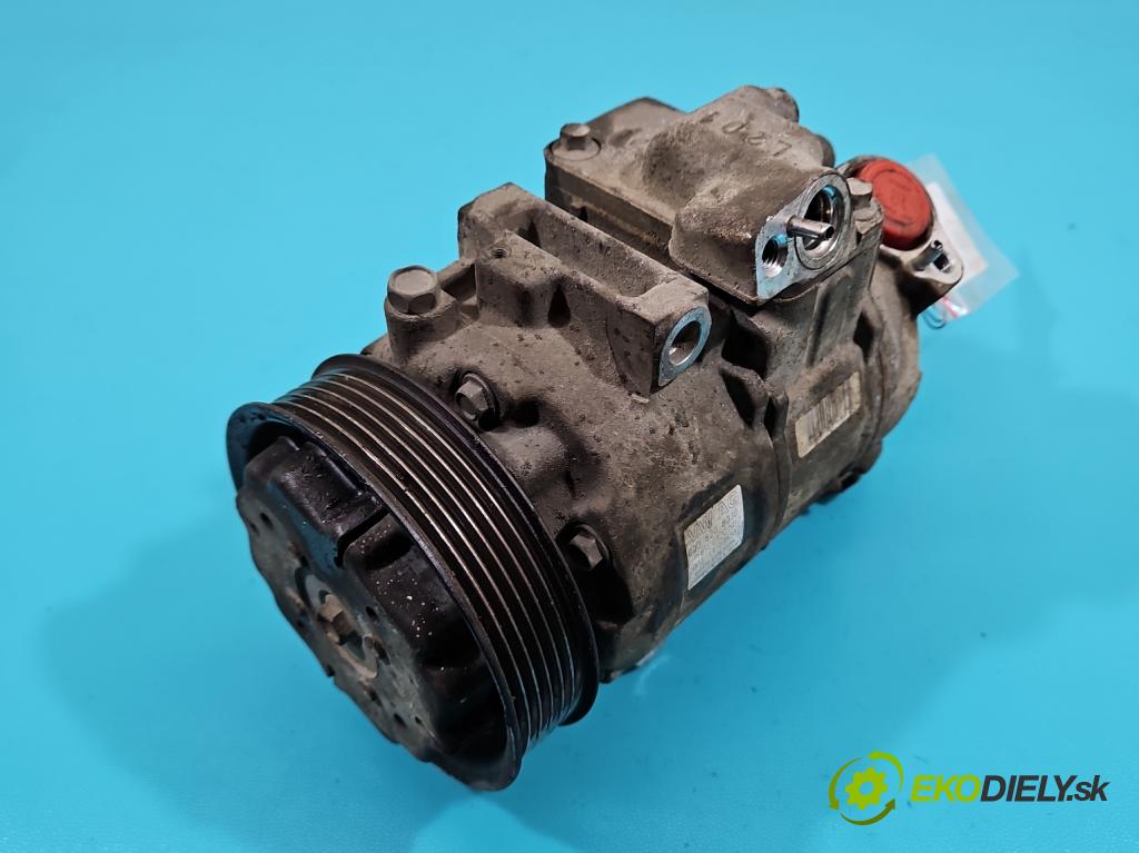 Seat Cordoba II 6L 2002-2008 1.4 16v 75 HP manual 55 kW 1390 cm3 4- Kompresor: klimatizácie 6Q0820803D (Kompresory klimatizácie)