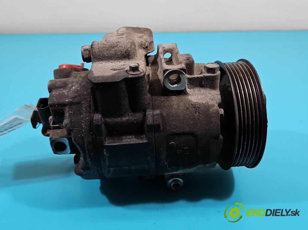 Seat Cordoba II 6L 2002-2008 1.4 16v 75 HP manual 55 kW 1390 cm3 4- Kompresor: klimatizácie 6Q0820803D (Kompresory klimatizácie)