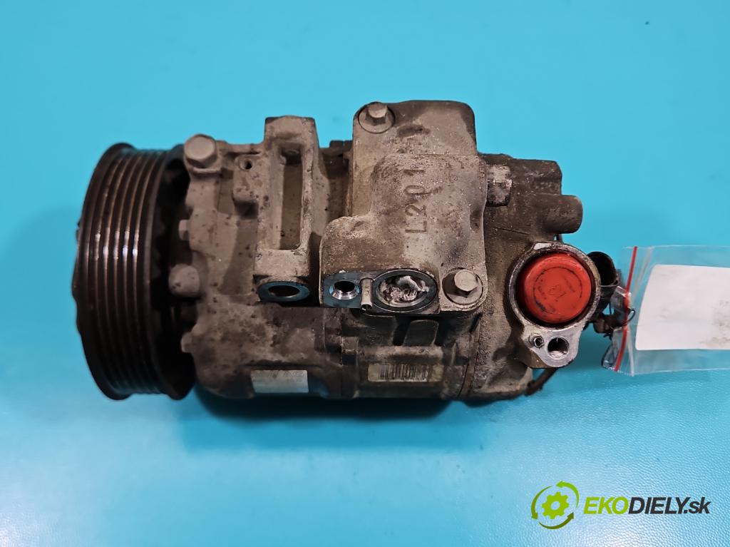 Seat Cordoba II 6L 2002-2008 1.4 16v 75 HP manual 55 kW 1390 cm3 4- Kompresor: klimatizácie 6Q0820803D (Kompresory klimatizácie)