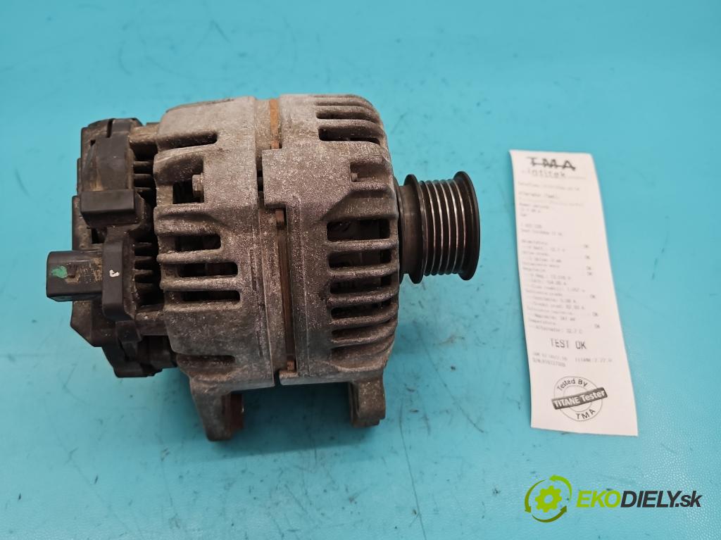 Seat Cordoba II 6L 2002-2008 1.4 16v 75 HP manual 55 kW 1390 cm3 4- Alternator 037903025M (Alternátory)