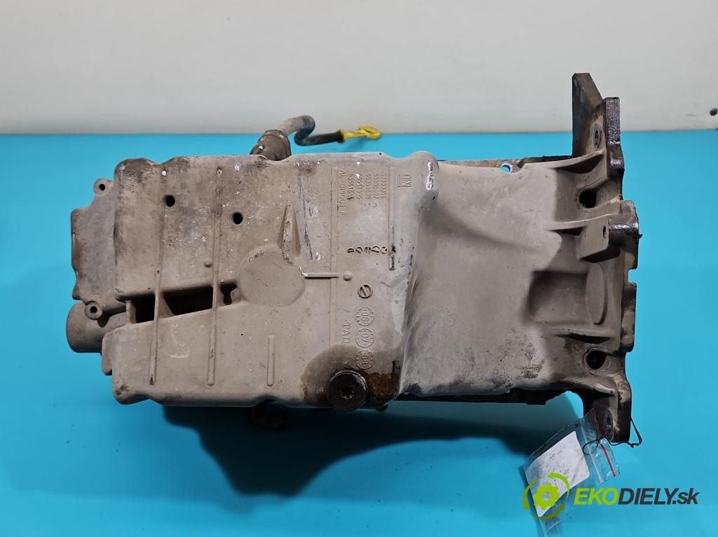 Opel Meriva A 2002-2010 1.6 16V (Z16XEP) 105 hp manual 77 kW 1598 cm3 5- vana olejová 55353306 (Olejové vany)
