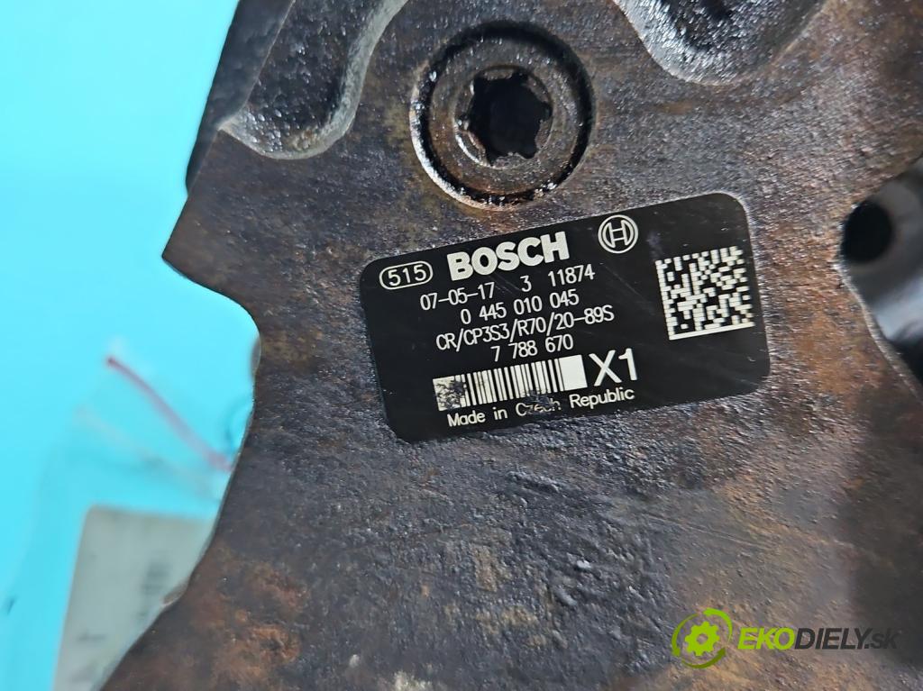 Bmw X3 E83 2003-2010 2.0d 150 HP manual 110 kW 1995 cm3 5- čerpadlo vstrekovacia 0445010045 (Vstrekovacie čerpadlo)