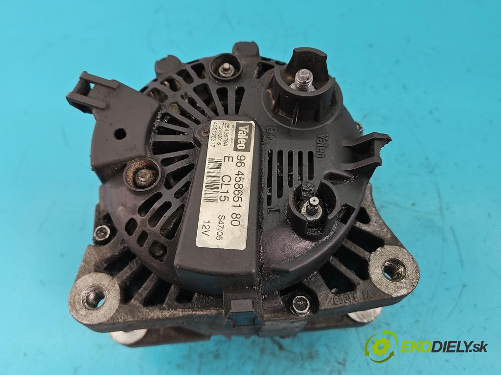 Peugeot 407 3.0 V6 manual 156 kW 2946 cm3 2- Alternator 9645865180 (Alternátory)