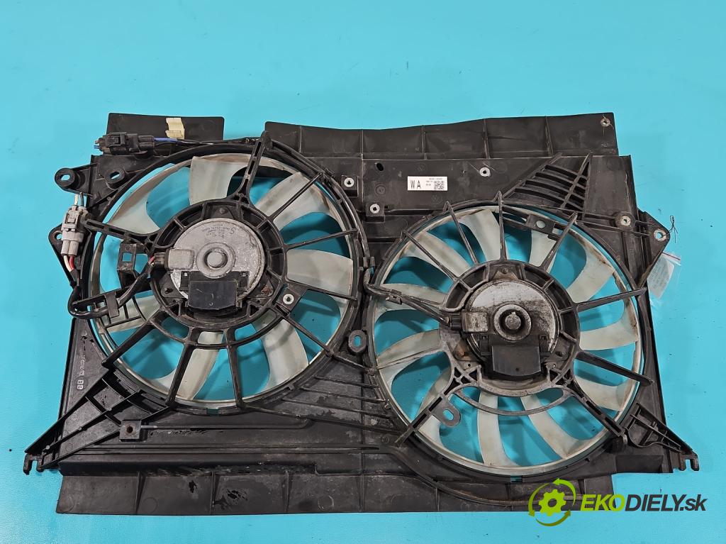 Toyota Avensis III T27 2009-2018 2.0 D4D 143 HP manual 105 kW 1995 cm3 5- Ventilátor chladiča 422750-9220