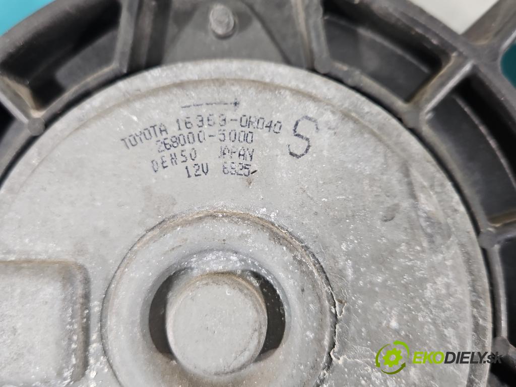 Toyota Avensis III T27 2009-2018 2.0 D4D 143 HP manual 105 kW 1995 cm3 5- Ventilátor chladiča 422750-9220