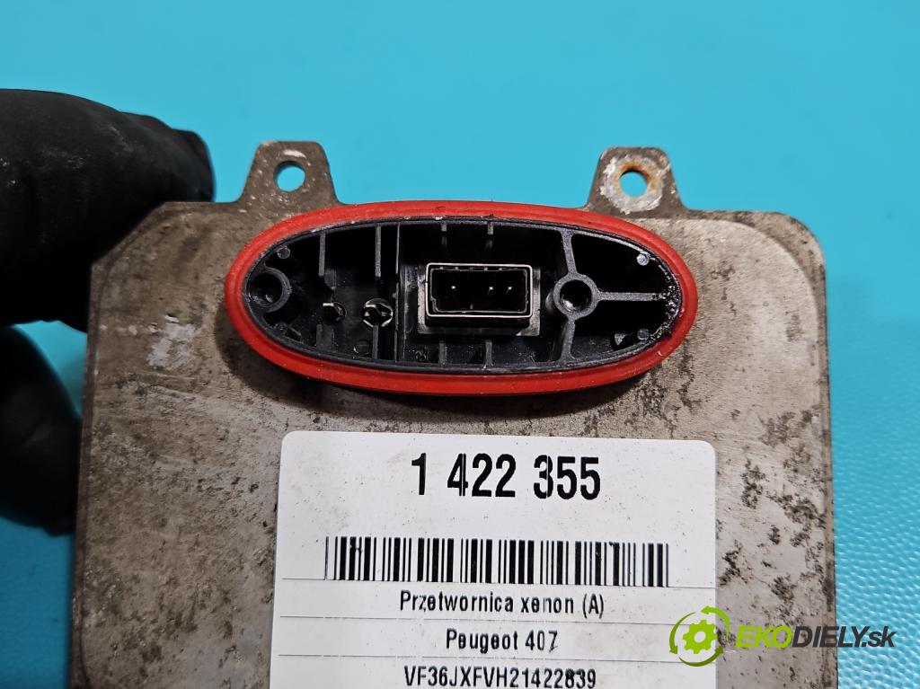Peugeot 407 3.0 V6 manual 156 kW 2946 cm3 2- střídač: xenon 5DV009000-00 (Riadiace jednotky xenónu)
